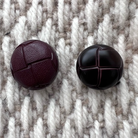 Blarney Woollen Mills Branigan Weavers Aran Sweater Coat Jacket (S) Rare Vintage - Picture 14 of 16